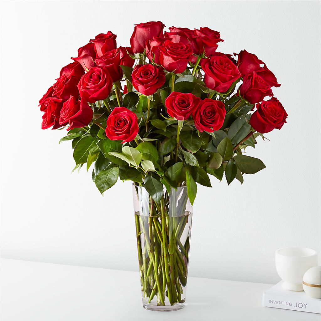 Long Stem Red Rose Bouquet – FELTY-ROLAND FLORIST & PLANT INC, Elizabethton TN