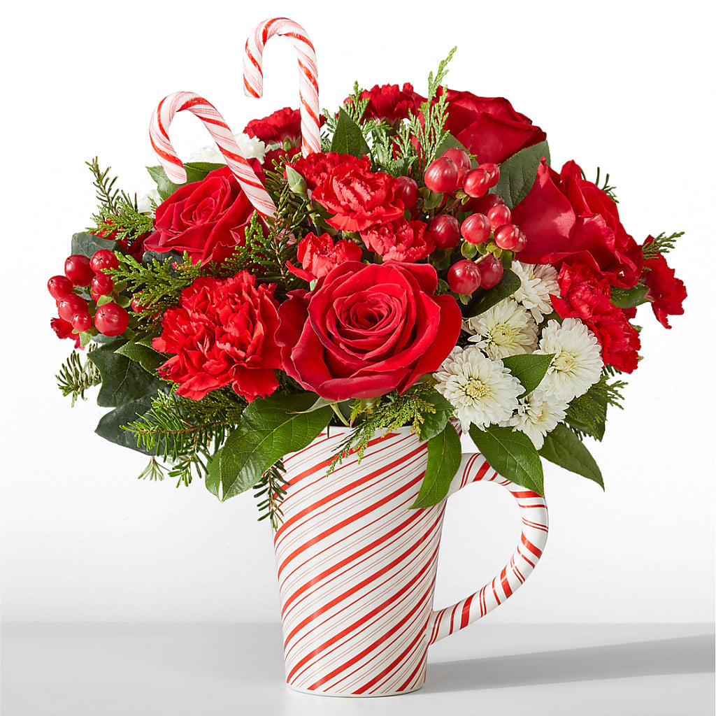 Peppermint Swirl Mug – FELTY-ROLAND FLORIST & PLANT INC, Elizabethton TN