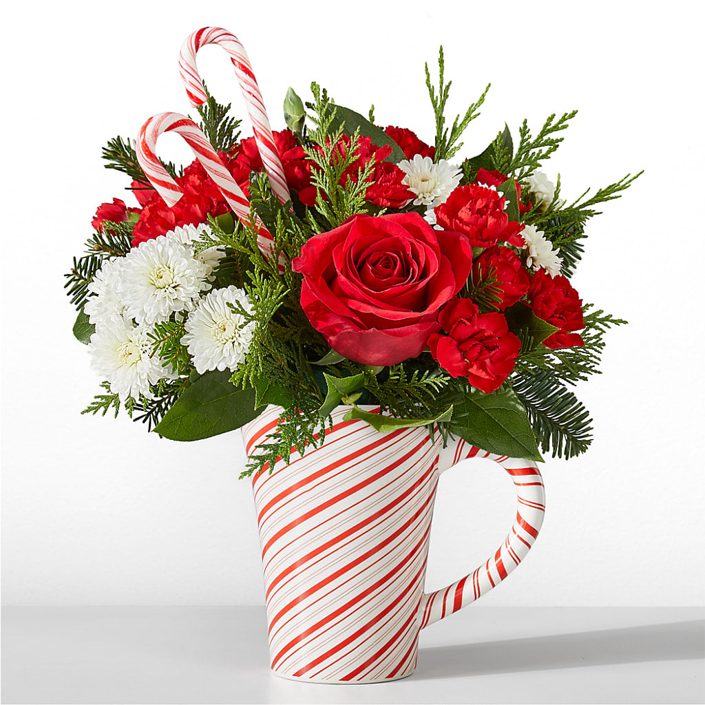 Peppermint Swirl Mug – FELTY-ROLAND FLORIST & PLANT INC, Elizabethton TN