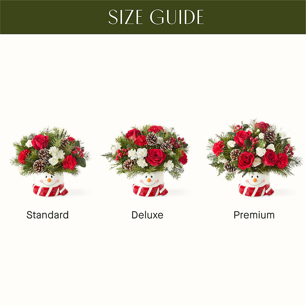 Jolly Snowman Bouquet – FELTY-ROLAND FLORIST & PLANT INC, Elizabethton TN