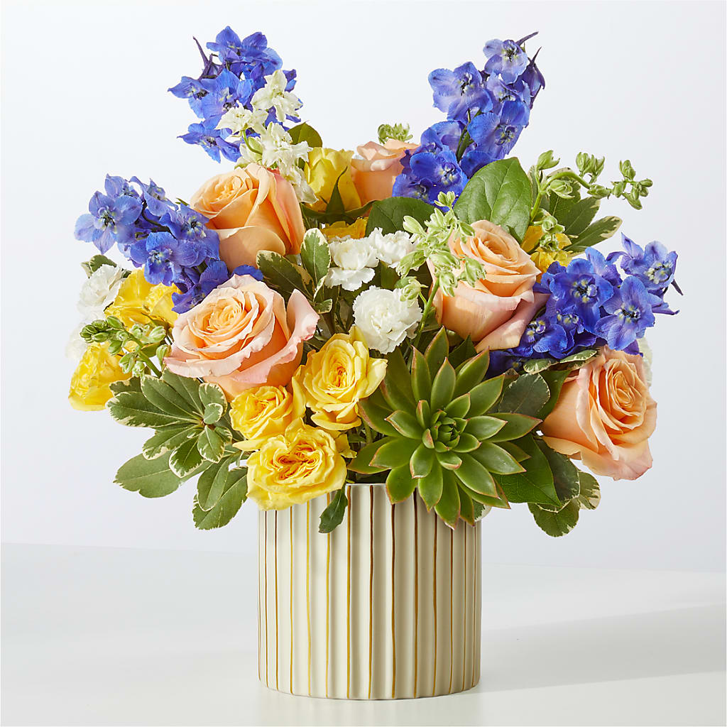 Cobalt Reverie Bouquet – FELTY-ROLAND FLORIST & PLANT INC, Elizabethton TN