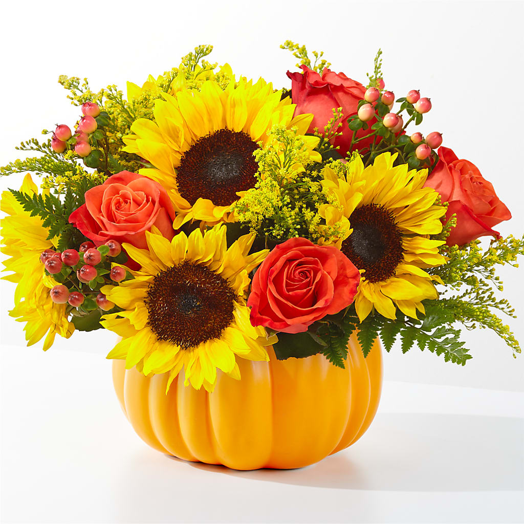 Pick of the Patch Pumpkin Bouquet – FELTY-ROLAND FLORIST & PLANT INC, Elizabethton TN