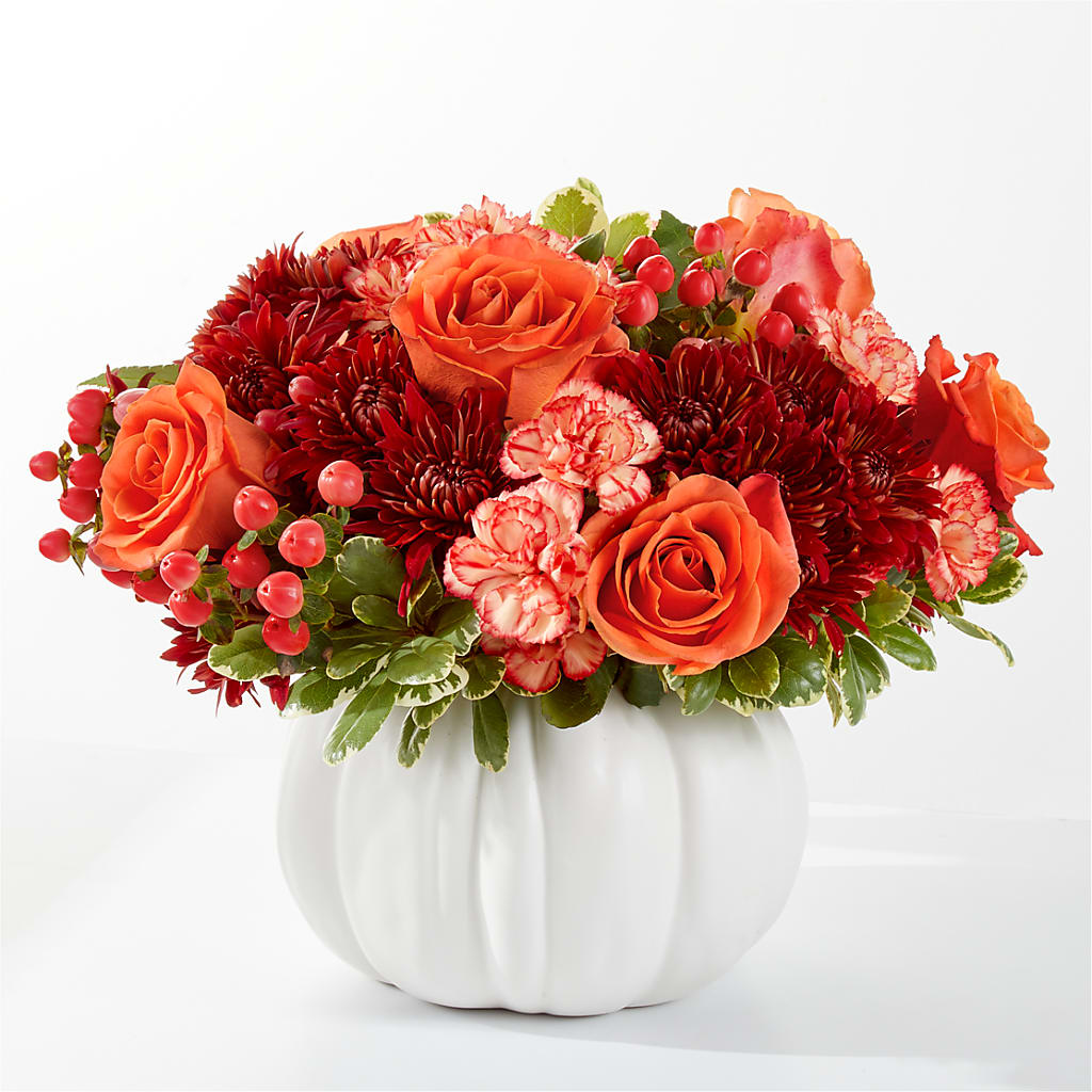 Autumn Air Pumpkin Bouquet – FELTY-ROLAND FLORIST & PLANT INC, Elizabethton TN