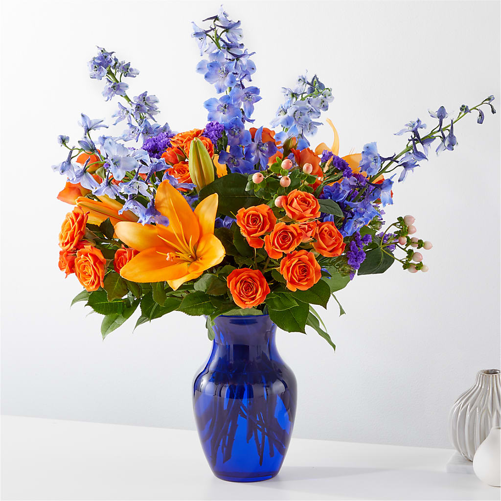 Radiant Citrus Bouquet – FELTY-ROLAND FLORIST & PLANT INC, Elizabethton TN