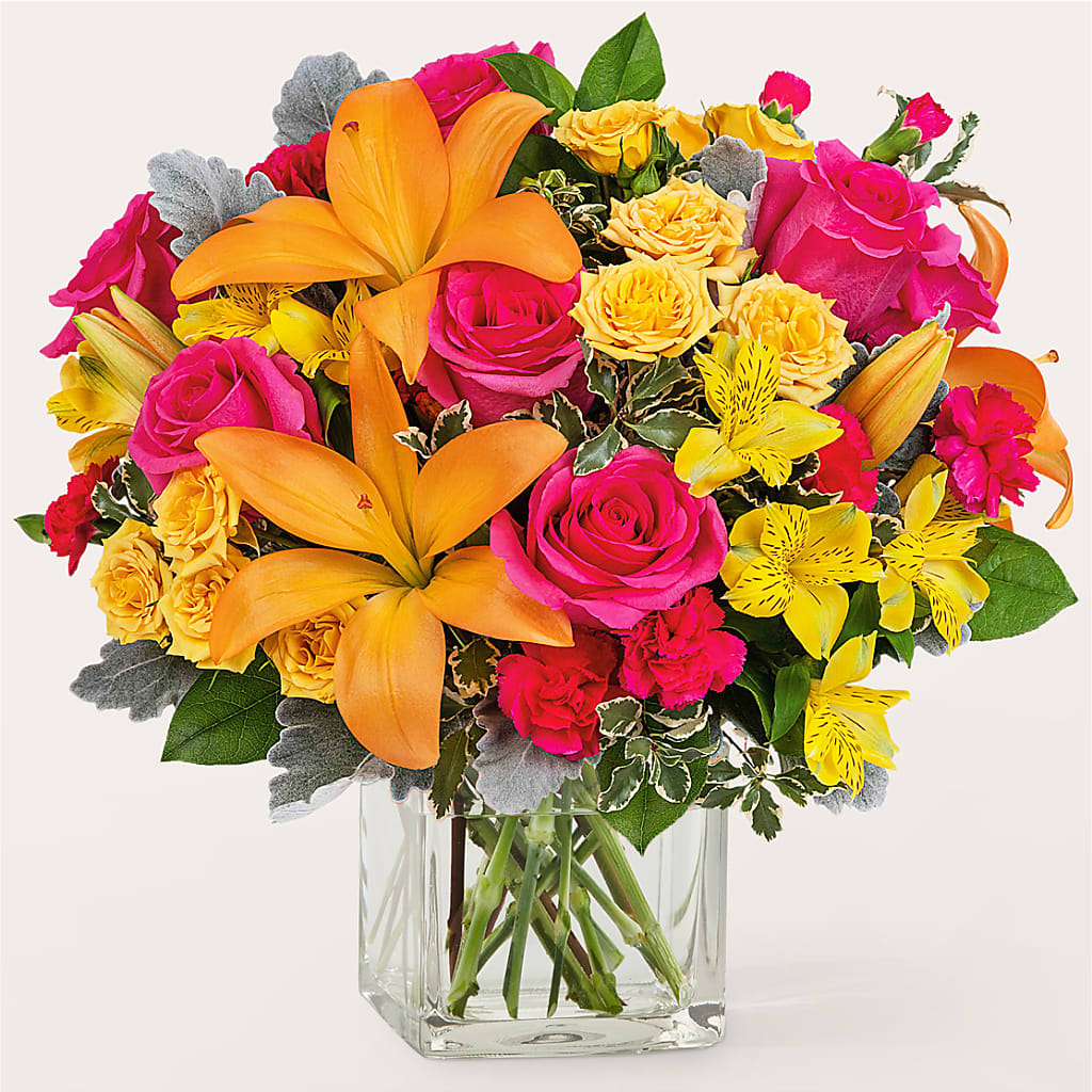 To the Tropics Bouquet – FELTY-ROLAND FLORIST & PLANT INC, Elizabethton TN