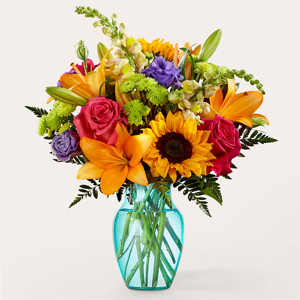 Double Rainbow Bouquet – FELTY-ROLAND FLORIST & PLANT INC, Elizabethton TN