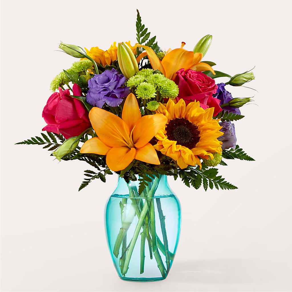 Double Rainbow Bouquet – FELTY-ROLAND FLORIST & PLANT INC, Elizabethton TN