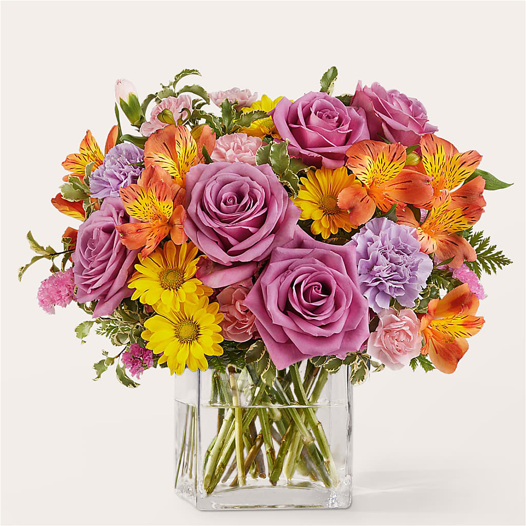 Shades of Happiness Bouquet – FELTY-ROLAND FLORIST & PLANT INC, Elizabethton TN