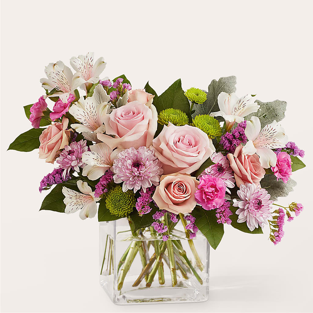 Pink Suede Bouquet – FELTY-ROLAND FLORIST & PLANT INC, Elizabethton TN