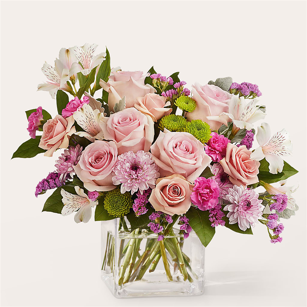 Pink Suede Bouquet – FELTY-ROLAND FLORIST & PLANT INC, Elizabethton TN