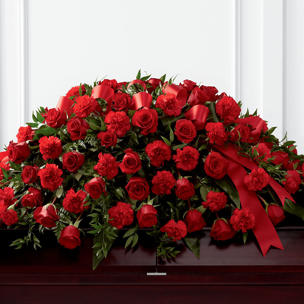 Tribute of Life Casket Spray – FELTY-ROLAND FLORIST & PLANT INC, Elizabethton TN