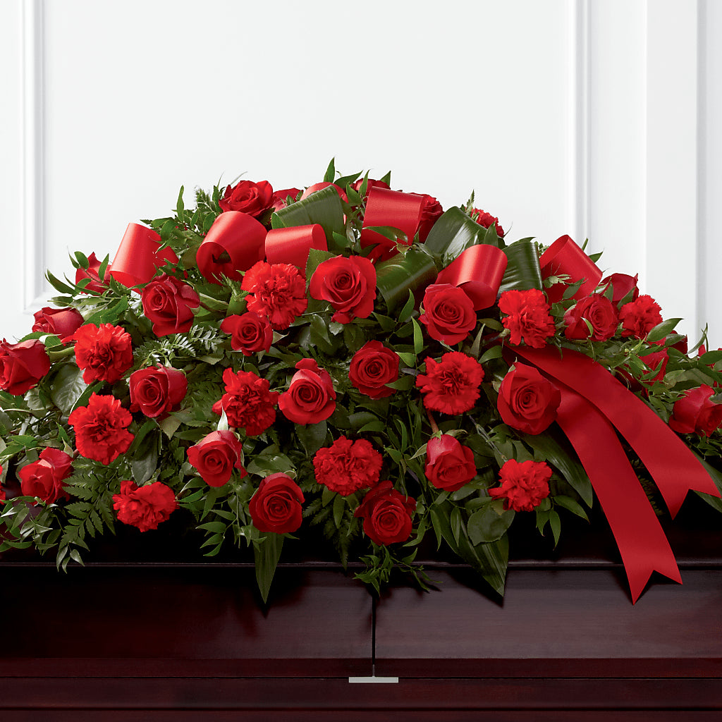 Tribute of Life Casket Spray – FELTY-ROLAND FLORIST & PLANT INC, Elizabethton TN