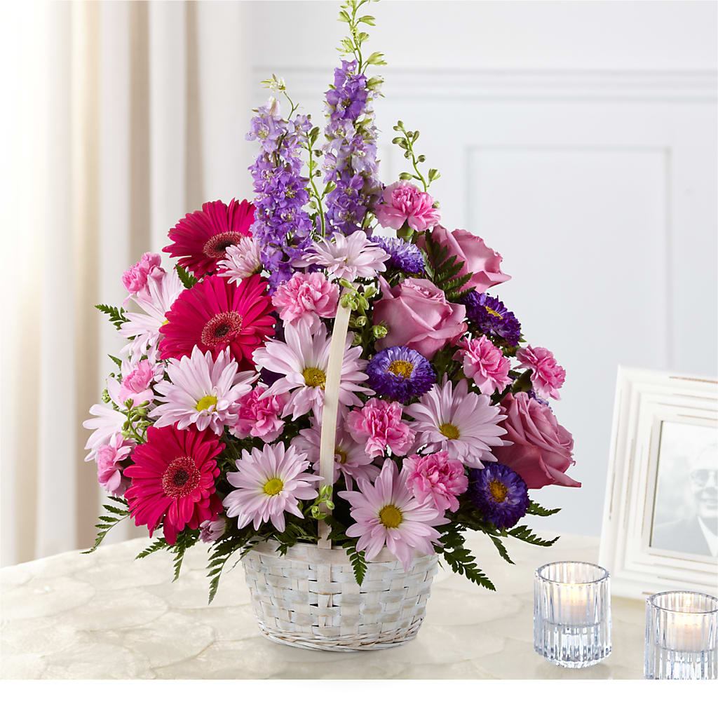 Pastel Peace Basket – FELTY-ROLAND FLORIST & PLANT INC, Elizabethton TN