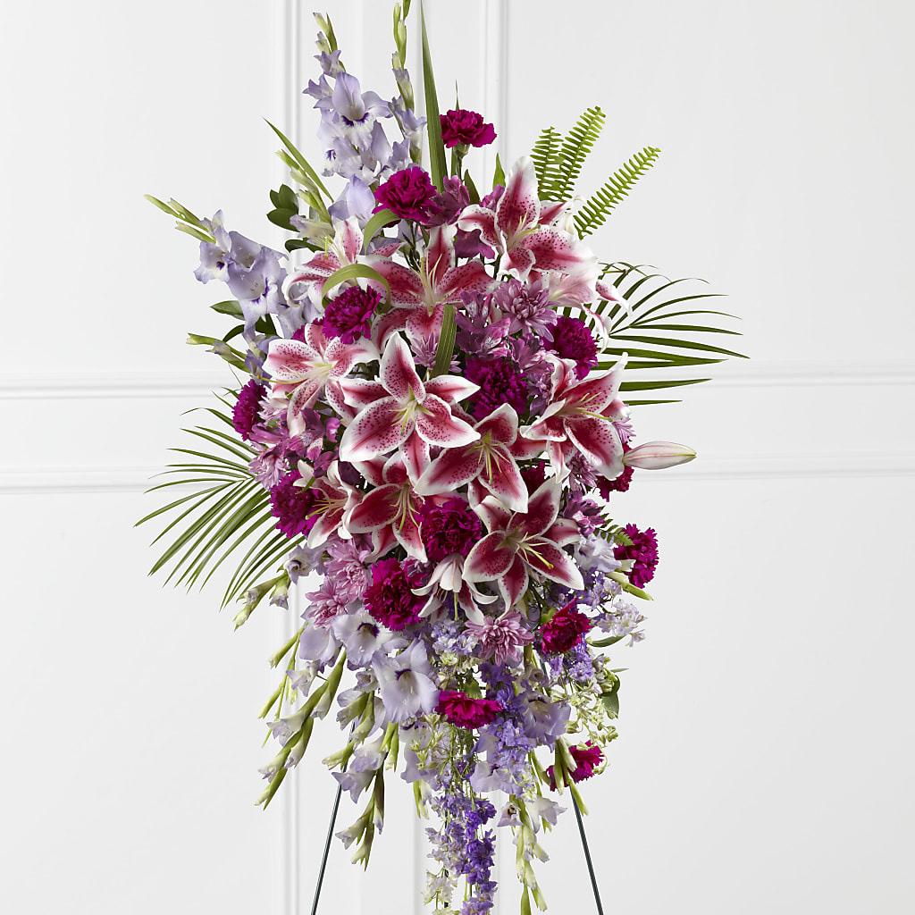 Tender Touch Standing Spray – FELTY-ROLAND FLORIST & PLANT INC, Elizabethton TN