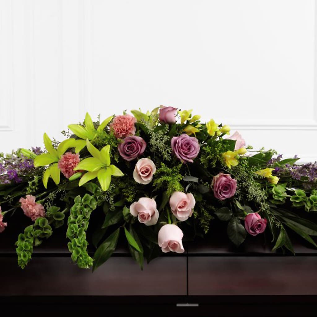 Forever Beloved Casket Spray – FELTY-ROLAND FLORIST & PLANT INC, Elizabethton TN
