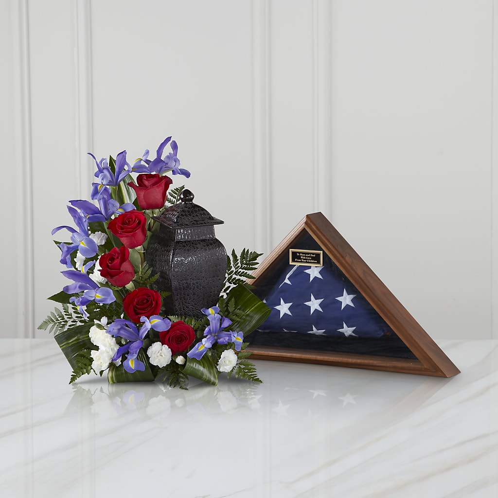 Patriotic Tribute Arrangement – FELTY-ROLAND FLORIST & PLANT INC, Elizabethton TN
