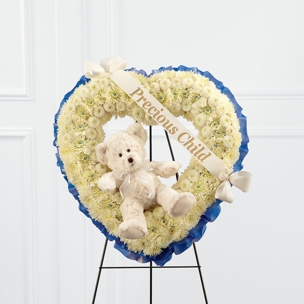Precious Child Standing Heart – FELTY-ROLAND FLORIST & PLANT INC, Elizabethton TN