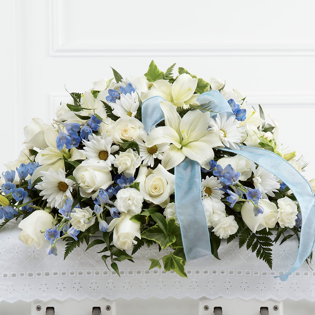 Tender Treasure Casket Spray – FELTY-ROLAND FLORIST & PLANT INC, Elizabethton TN