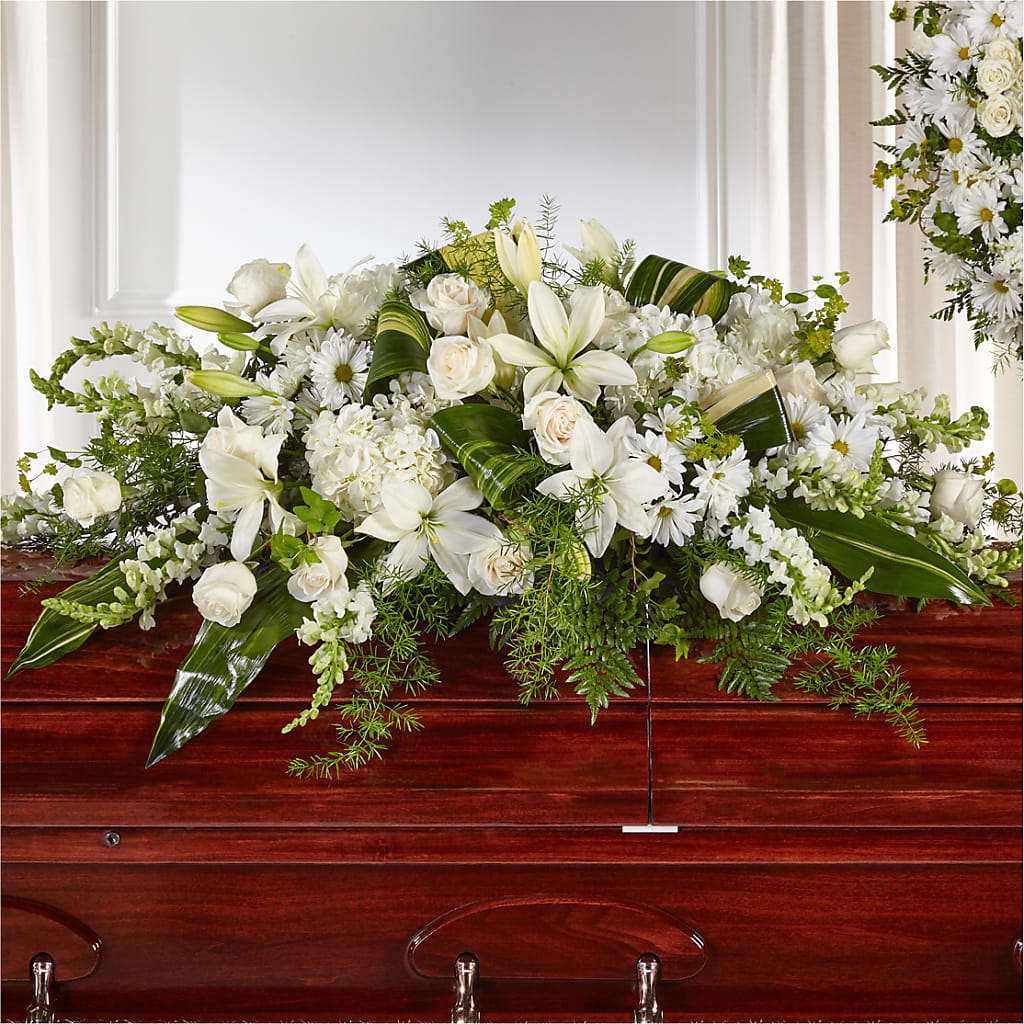 Abundance Casket Spray – FELTY-ROLAND FLORIST & PLANT INC, Elizabethton TN
