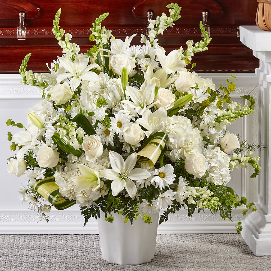 Thoughts of Tranquility Floor Basket – FELTY-ROLAND FLORIST & PLANT INC, Elizabethton TN