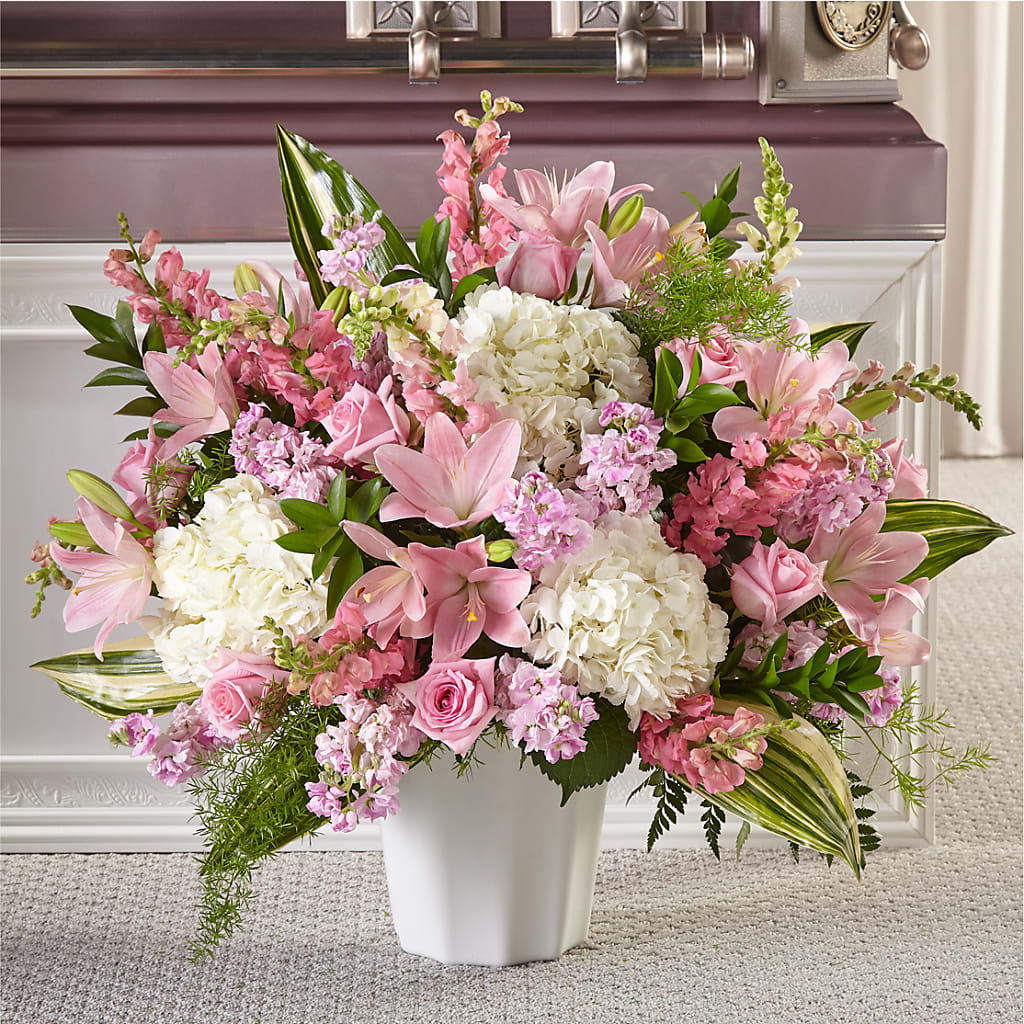 Simply Serene Floor Basket – FELTY-ROLAND FLORIST & PLANT INC, Elizabethton TN