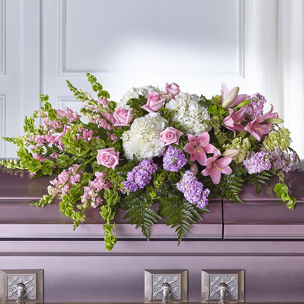 Life's Gratitude Casket Spray – FELTY-ROLAND FLORIST & PLANT INC, Elizabethton TN