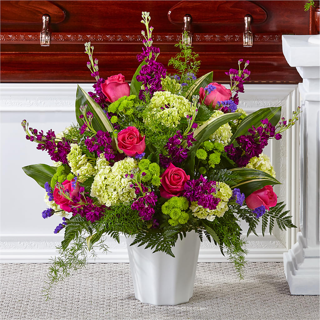 Beautiful Horizons Floor Basket – FELTY-ROLAND FLORIST & PLANT INC, Elizabethton TN