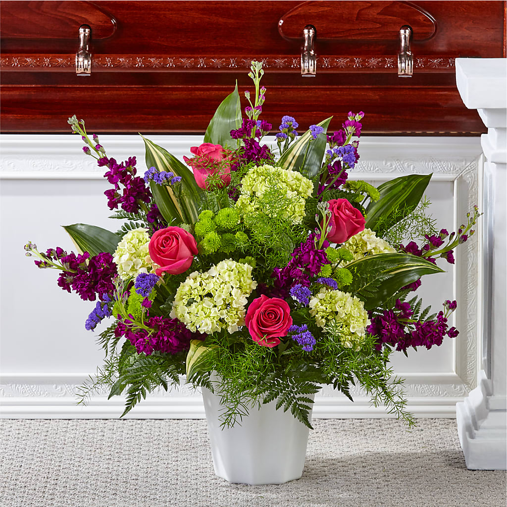 Beautiful Horizons Floor Basket – FELTY-ROLAND FLORIST & PLANT INC, Elizabethton TN