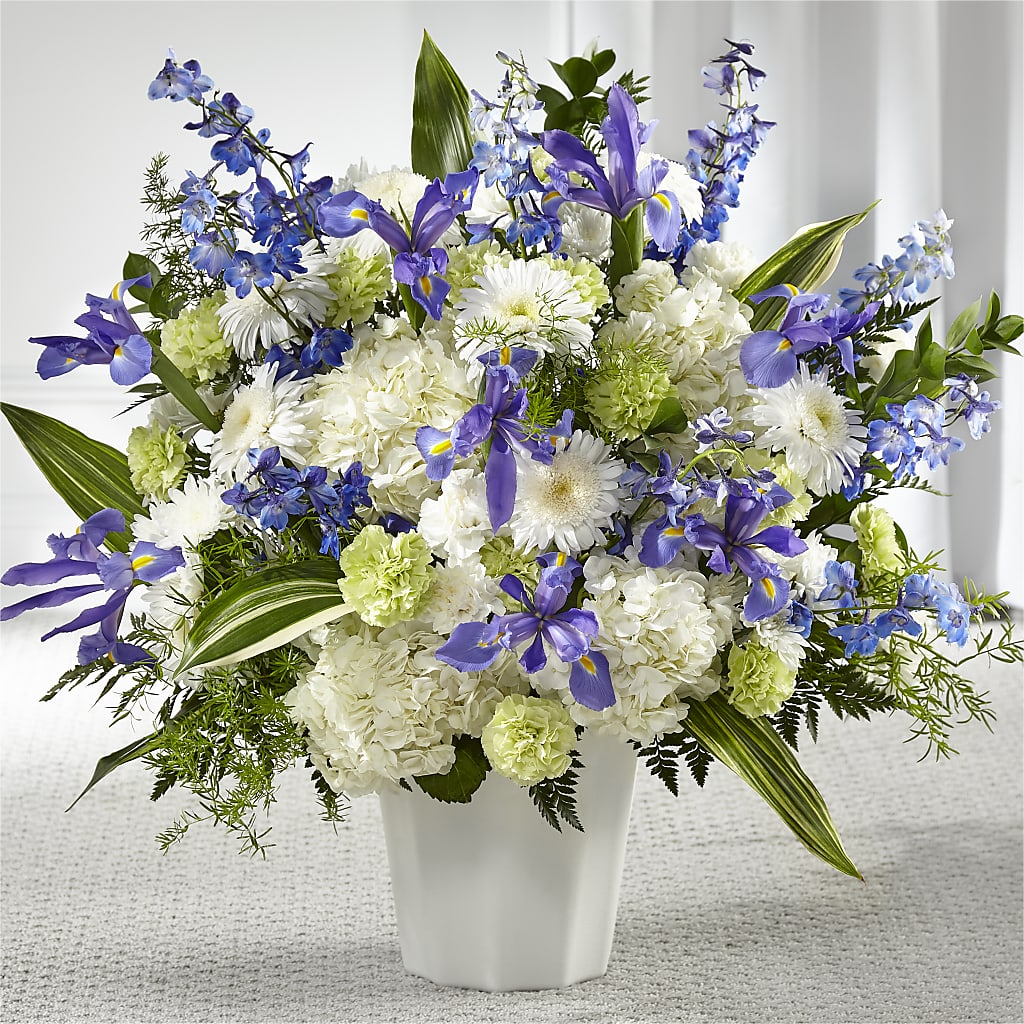 Soft Serenity Floor Basket – FELTY-ROLAND FLORIST & PLANT INC, Elizabethton TN