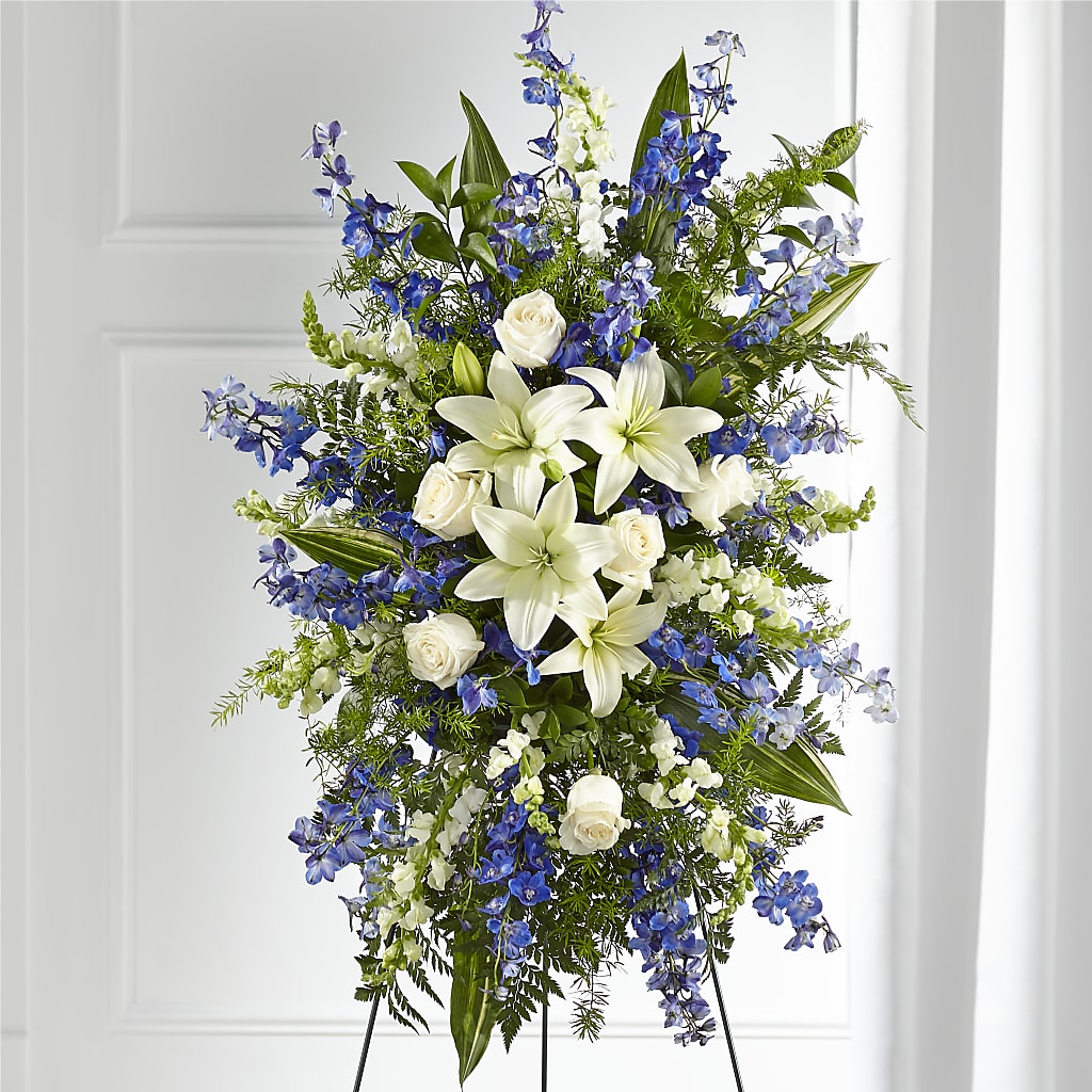 Faithful Friend Standing Spray – FELTY-ROLAND FLORIST & PLANT INC, Elizabethton TN