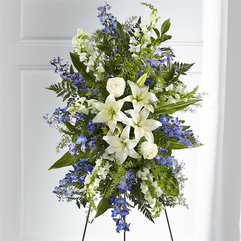 Faithful Friend Standing Spray – FELTY-ROLAND FLORIST & PLANT INC, Elizabethton TN