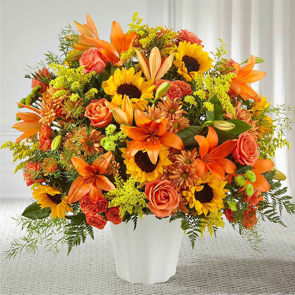 Harvest Thoughts Floor Basket – FELTY-ROLAND FLORIST & PLANT INC, Elizabethton TN