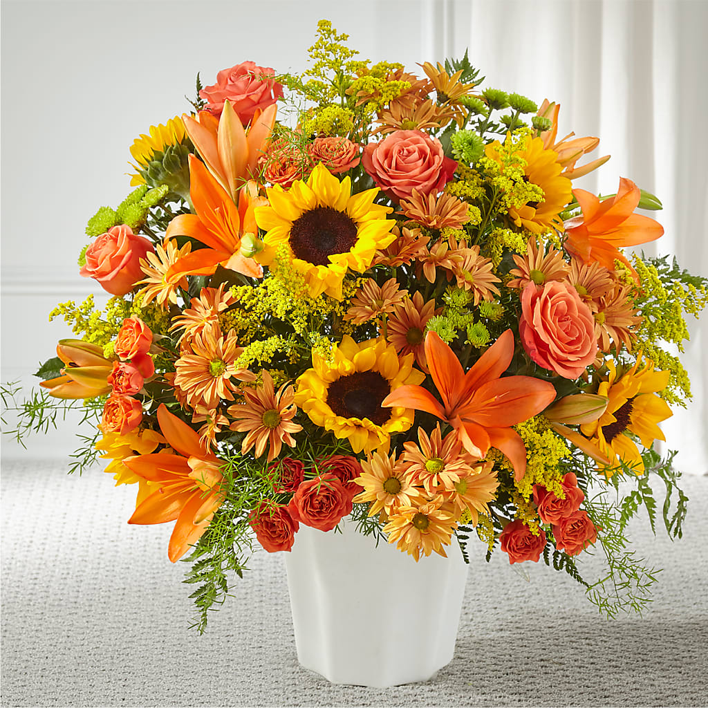 Harvest Thoughts Floor Basket – FELTY-ROLAND FLORIST & PLANT INC, Elizabethton TN