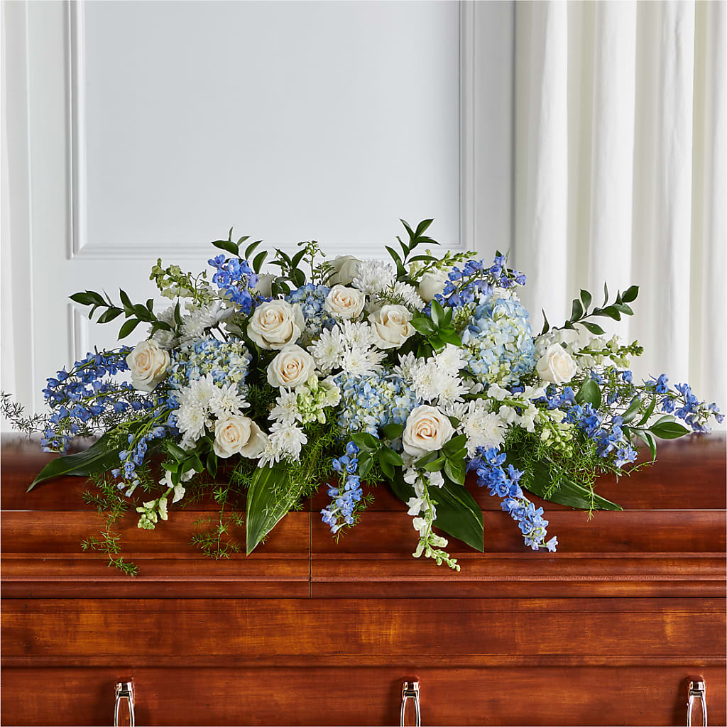Timeless Essence Casket Spray – FELTY-ROLAND FLORIST & PLANT INC, Elizabethton TN