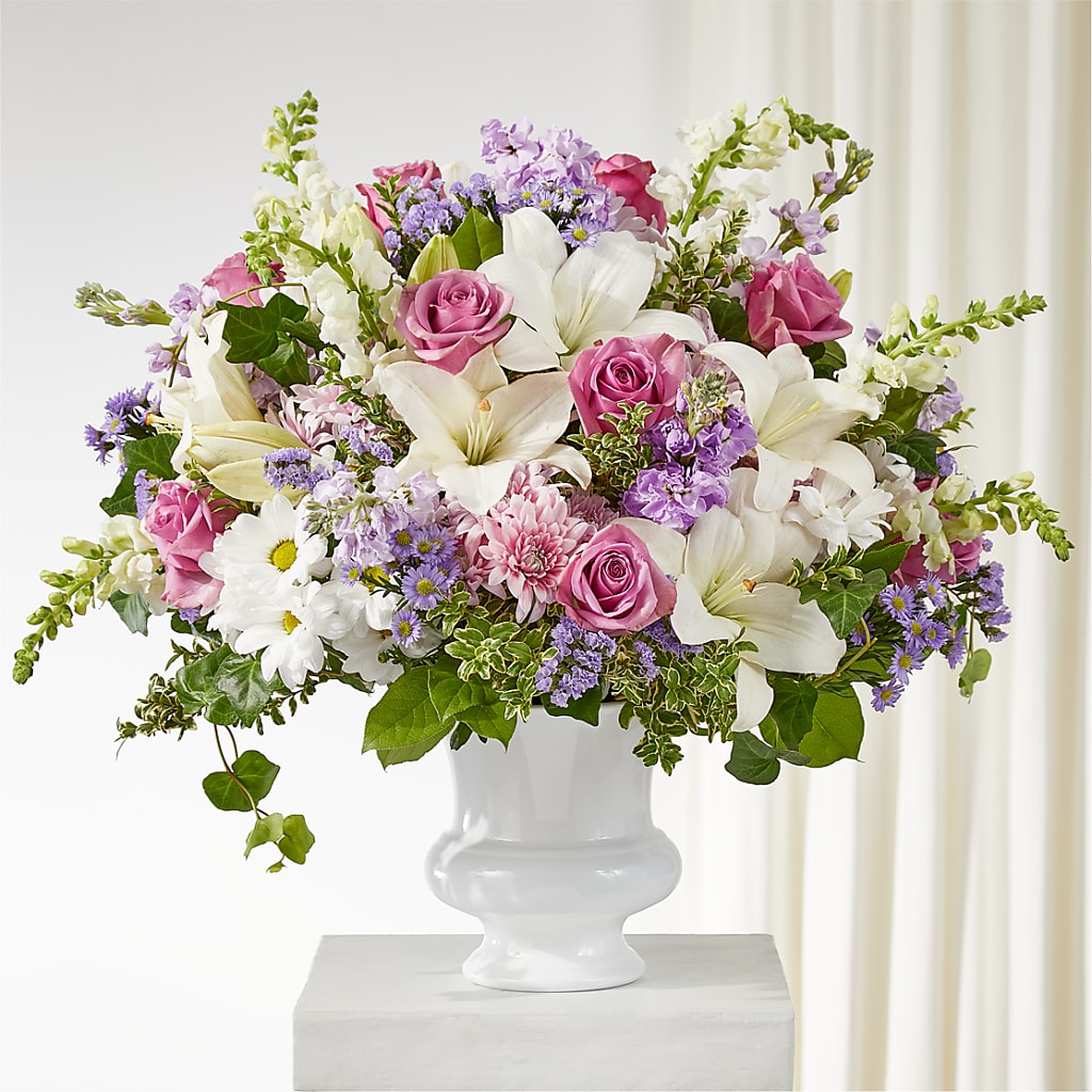 Remarkable Life Urn Arrangement – FELTY-ROLAND FLORIST & PLANT INC, Elizabethton TN