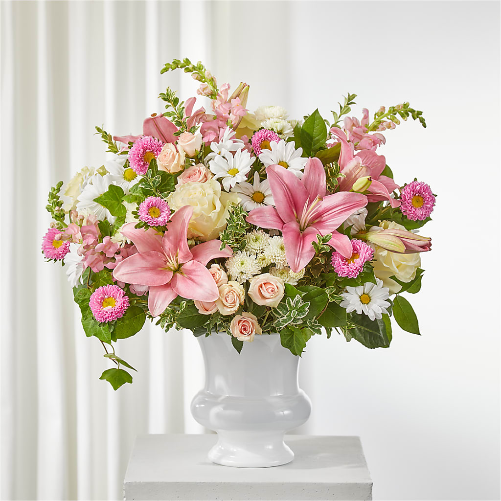 Empathetic Blooms Urn Arrangement – FELTY-ROLAND FLORIST & PLANT INC, Elizabethton TN