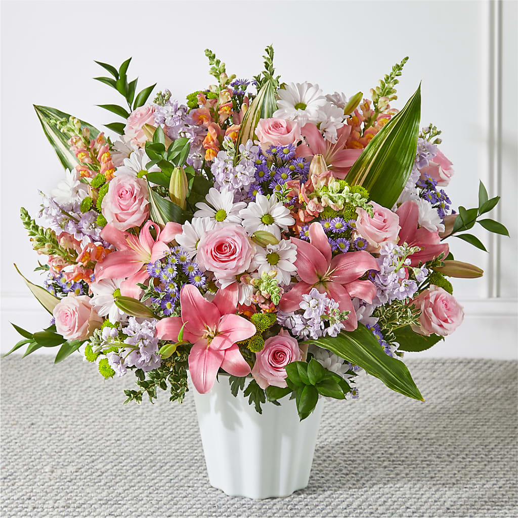 Abundant Compassion Floor Basket – FELTY-ROLAND FLORIST & PLANT INC, Elizabethton TN