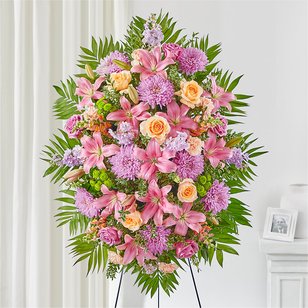 Love & Light Standing Spray – FELTY-ROLAND FLORIST & PLANT INC, Elizabethton TN