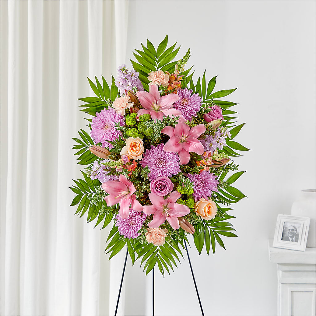 Love & Light Standing Spray – FELTY-ROLAND FLORIST & PLANT INC, Elizabethton TN