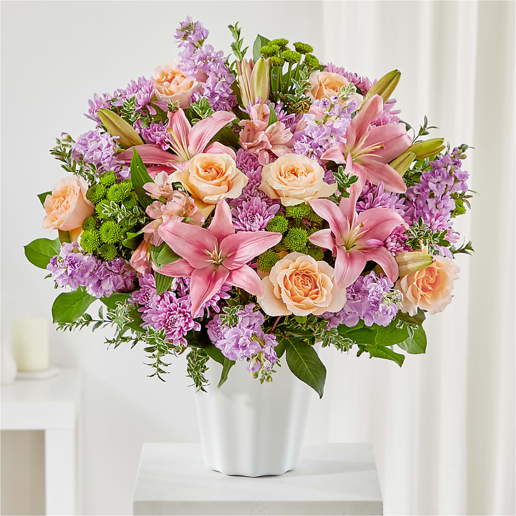 Supportive Embrace Tabletop Basket – FELTY-ROLAND FLORIST & PLANT INC, Elizabethton TN