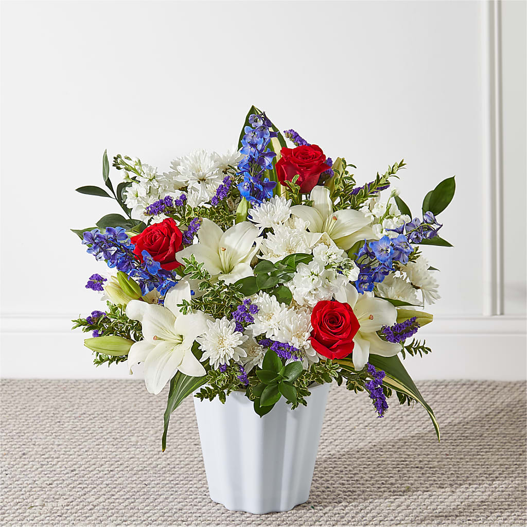 Consoled Floor Basket – FELTY-ROLAND FLORIST & PLANT INC, Elizabethton TN