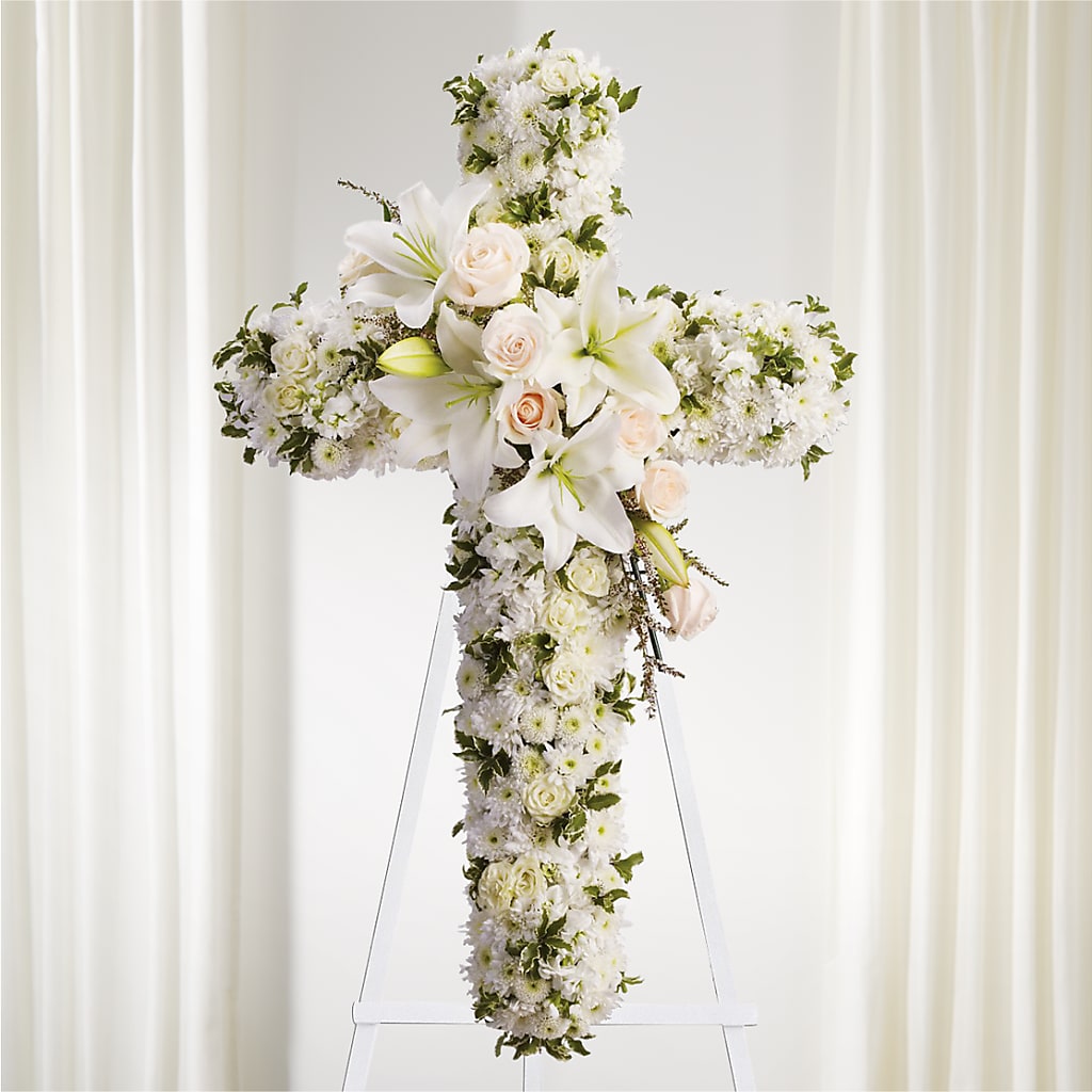 Spiritual Guidance Standing Spray – FELTY-ROLAND FLORIST & PLANT INC, Elizabethton TN