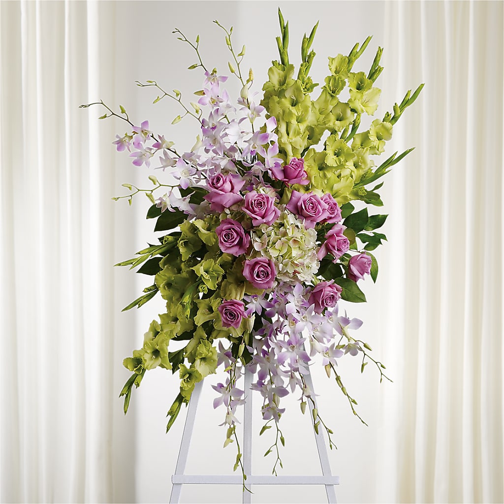 Lasting Legacy Standing Spray – FELTY-ROLAND FLORIST & PLANT INC, Elizabethton TN