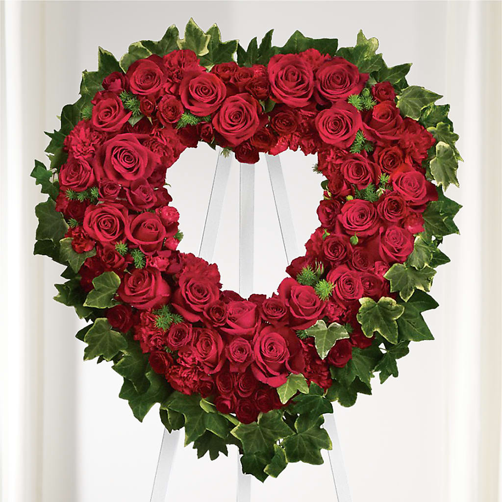 Wholehearted Standing Spray – FELTY-ROLAND FLORIST & PLANT INC, Elizabethton TN
