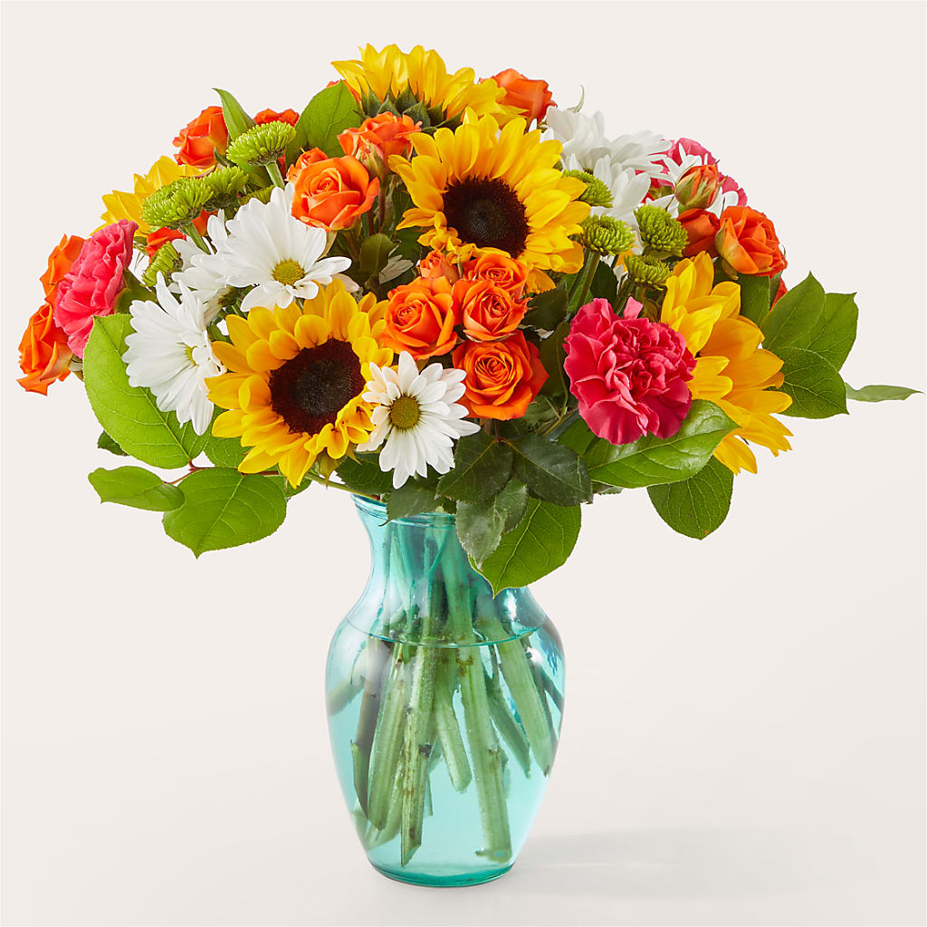 Sun-drenched Blooms Bouquet – FELTY-ROLAND FLORIST & PLANT INC, Elizabethton TN