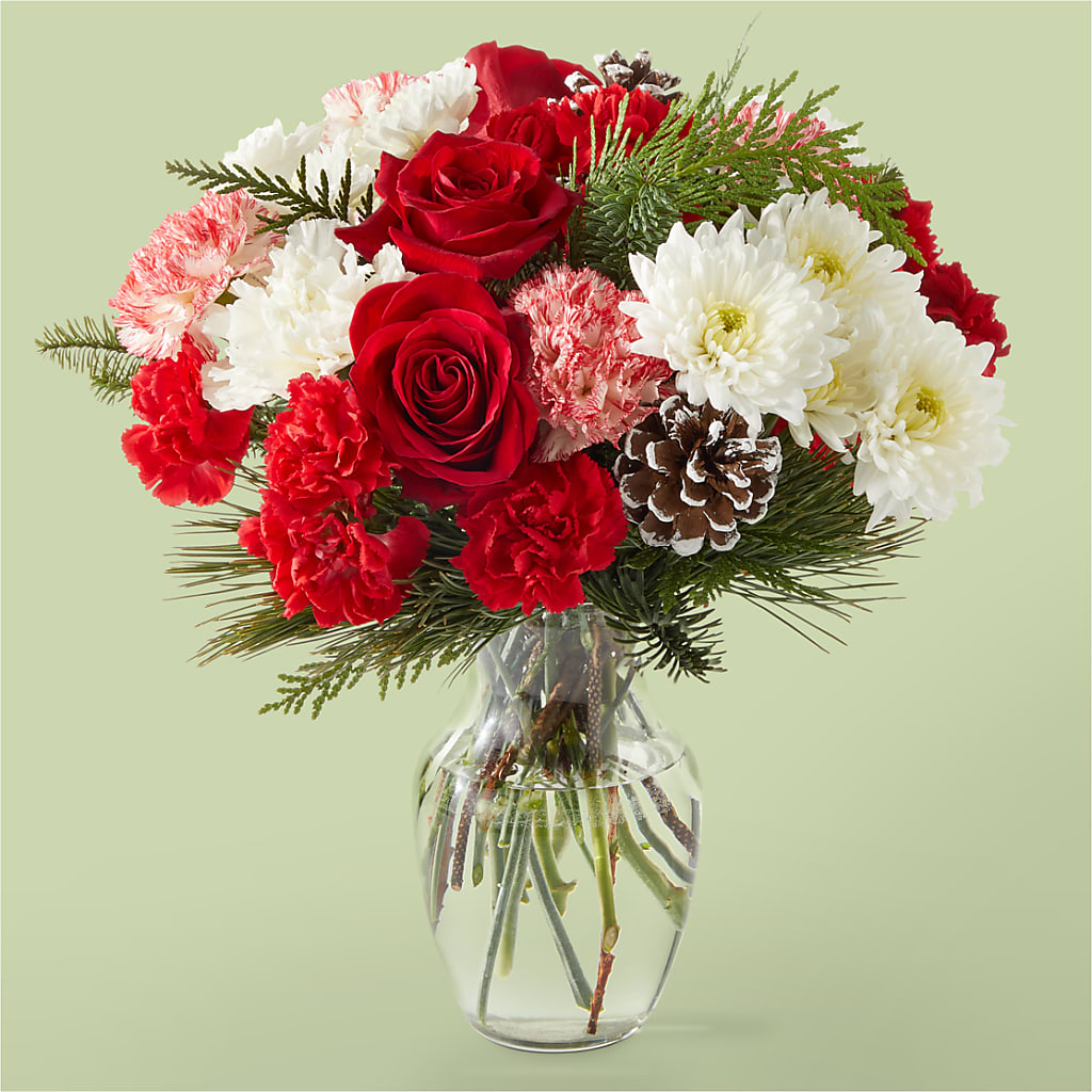Candy Cane Lane Bouquet – FELTY-ROLAND FLORIST & PLANT INC, Elizabethton TN
