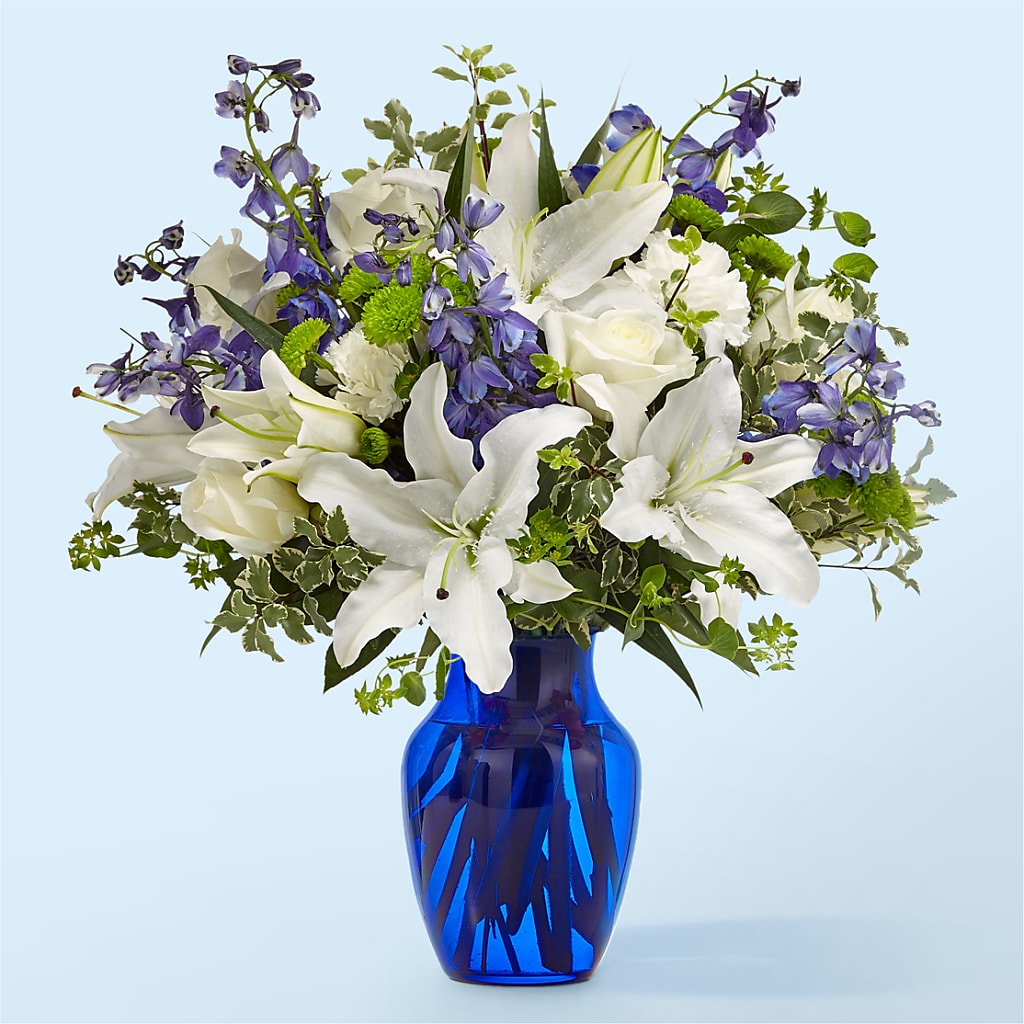 Santorini Bouquet – FELTY-ROLAND FLORIST & PLANT INC, Elizabethton TN