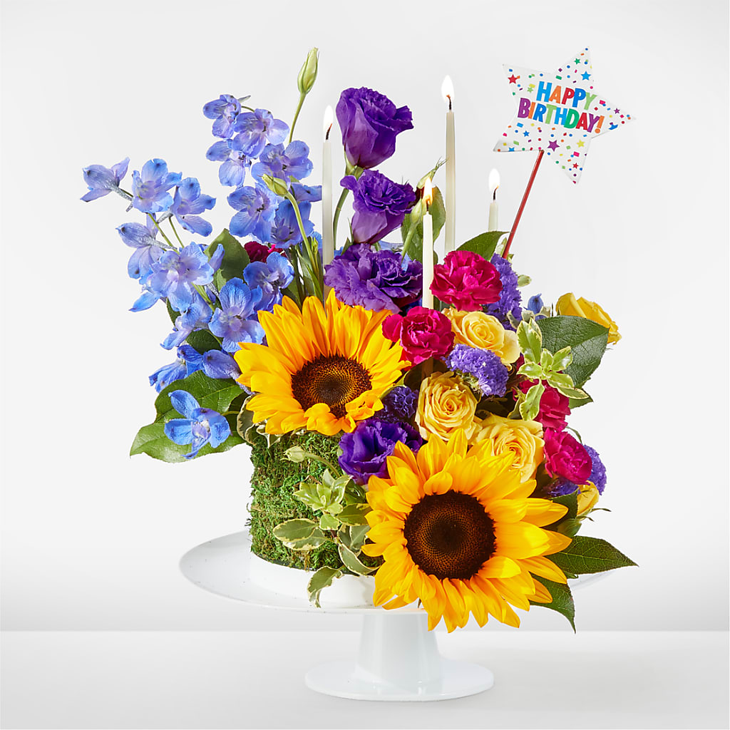 Star of the Day Floral Cake – FELTY-ROLAND FLORIST & PLANT INC, Elizabethton TN