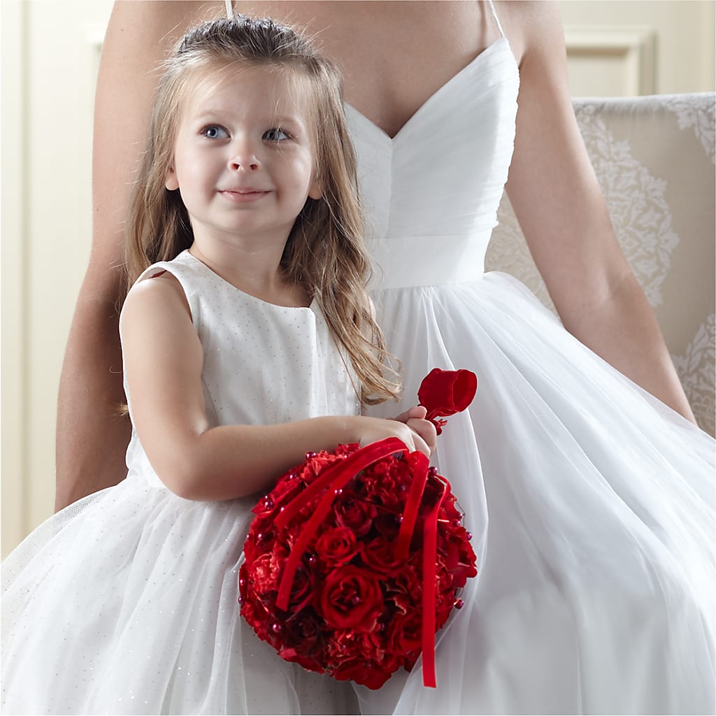 Pure at Heart Flower Girl Arrangement – FELTY-ROLAND FLORIST & PLANT INC, Elizabethton TN