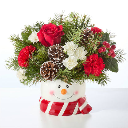 Jolly Snowman Bouquet – FELTY-ROLAND FLORIST & PLANT INC, Elizabethton TN